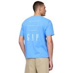 Футболка унисекс GAP, синий - фото 5