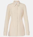 Рубашка Теория Sportmax, Avorio - фото