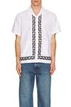 Рубен тканая рубашка Obey, white multi - фото 3