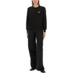 Свитшот с вышивкой Happy Tiger KENZO, черный - фото 4