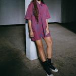 Рубашка Unisex UNDEFEATED, Magenta - фото 10