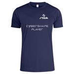 Футболка STIGA Player, тёмно-синяя - фото