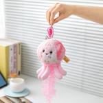 Плюшевый кулон MIANHUIYI, розовый - фото 6