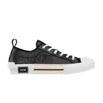 Кроссовки Dior B23 Low, CD Diamond - Black White - фото