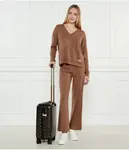 Шерстяной свитер Regular fit Liu Jo Sport, коричневый - фото 2