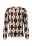 Джемпер brookshire Jumper, Braun Indigo/Brown - фото