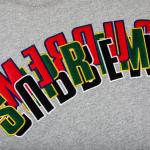 Supreme Stacked Crewneck Heather Grey - фото 2