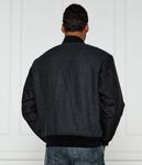 Куртка мужская Boss Orange шерстяная на молнии, черный - фото 3