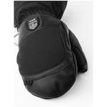 Варежки с крагом для обогрева Hestra, Black - фото 2