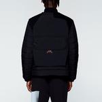 A-COLD-WALL* Асимметричная стеганая куртка с принтом логотипа, Black - фото 4