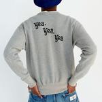 Толстовка beatles tsuriami sweatshirt 'grey' Human Made, серый - фото 4