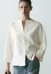 Легкая куртка Massimo Dutti, White - фото