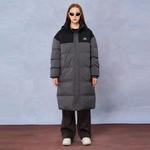 SIMPLE RIMLESS Пуховик SRME Unisex, Black & Gray - фото 6