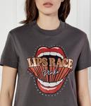 Футболка трапани губы гонка Regular fit Pinko, черный - фото 4