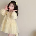 Платье для девочек PROTECTCAMEL, желтый - фото 2