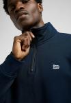 Толстовка Lee LONG SLEEVE HALF ZIP FOR RELAXED FIT, Rivet Navy/Dark Blue - фото 4