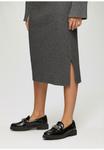 Юбка-карандаш ELASTISCHER s.Oliver, темно-серый - фото 2