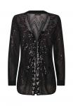 Блуза GOLDNER Blouse, Black/Berry Patterned/Black - фото 7