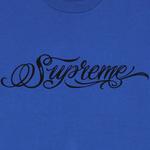 Футболка Supreme Script Tee, синий - фото 2