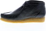 Женские ботинки Wallabee от Clarks, Black Pat - фото 5