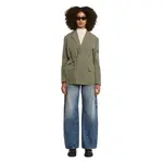 Блейзер G-Star с поясом, зеленый - фото 4