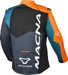 Мотоциклетная куртка Macna crest, Grey/Orange - фото 2