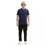 Поло с коротким рукавом Tom Tailor 1045587 Basic, синий - фото 4