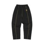 Спортивные брюки Corteiz Hmp Open Hem Sweatpant, Black/Yellow - фото 2
