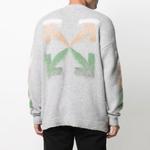 SS21 Свитер мужской серый Off-White, серый - фото 4