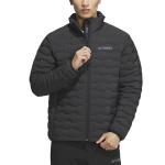 Пуховик мужской черный Adidas, черный - фото 2