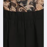 Брюки прямого кроя Kiku Silvian Heach, черный - фото 4