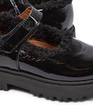 Лакированные балетки PèPè, черный - фото 4