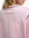 Футболка с тисненой строчкой Résumé, розовый - фото 4