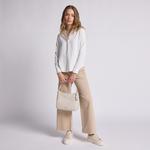 Сумка через плечо Lazarotti Bologna, Wool white - фото 7