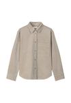 Блуза Marc O'Polo Button-down blouse, Chalky Mauve/Light Grey - фото 6