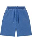 Purple Brand шорты Wordmark, синий - фото