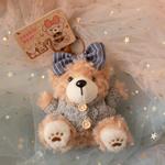 Плюшевый кулон медвежонок biscuit, высота 15см Barbne - фото 5