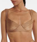 Верх бикини Caro Jade Swim, Sable Sheen - фото 4