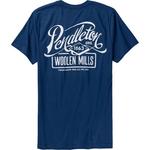 Футболка Pendleton Pendleton Script Graphic Pendleton, Cool Blue/White - фото