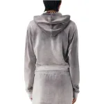 Худи с декором Alexander Wang, серый - фото 2