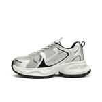 Высокие массивные кроссовки женские UBZ, космическое серебро - фото 10