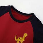 Верх с длинными рукавами и мультяшным принтом животных для стильных мальчиков Mykids-Usa - фото 2