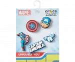 Джиббитсы Captain America 5 Pack Crocs - фото 3