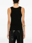 Топ в рубчик Gauchère, черный - фото 4