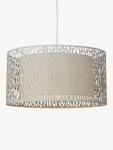 Потолочный светильник Meadow Fretwork Shade John Lewis, Grey/White - фото 3