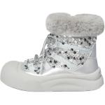 Детские утепленные ботинки Kids Snoffy, серебряный - фото