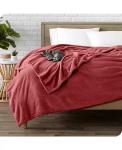 Флисовое микроплюшевое одеяло Bare Home, розовый - фото 2