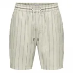Шорты Only & Sons Tel Stripe 0139, бежевый - фото