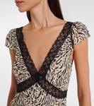 Вышитое миди-платье Iggy Rixo, Sun Leo Tan - фото 4