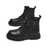 Мужские ботинки Martin Boots Black Jeep черные [на флисовой подкладке] - фото 5